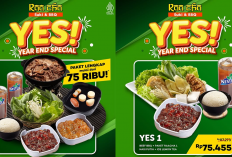 Promo Makanan Spesial Nataru, Raa Cha Suqi & BBQ Paket Lengkap Rp75.000!