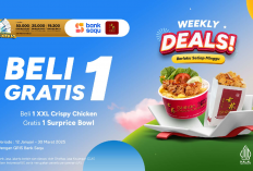 Promo Menarik! Beli 1 XXL Crispy Chicken Gratis 1 Surprice Bowl di Shilin, Gas Serbu