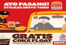 Promo Terbaru Burger King Awal Tahun Januari 2025: Gratis Coke Float Berlaku Spesial Drive Thru