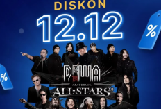 Buruan Beli! Promo 12.12 Pembelian Tiket Konser Dewa 19 All Stars 2.0: Hujan Diskon 24 Persen