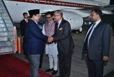 Presiden Republik Indonesia Prabowo Subianto Telah Tiba di India